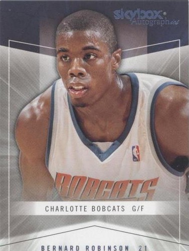 2004-05 Skybox Autographics - Bernard Robinson #101