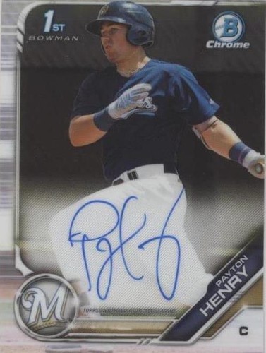 2019 Bowman Chrome - Payton Henry #CPA-PH