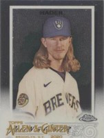 2020 Topps Allen & Ginter Chrome - Josh Hader #219