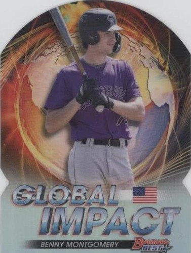 2022 Bowman's Best - Benny Montgomery #GI-8