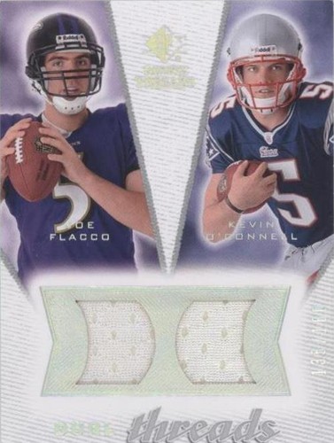 2008 SP Rookie Threads Joe Flacco Kevin O'Connell #DT-FO