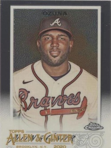 2020 Topps Allen & Ginter Chrome - Marcell Ozuna #178