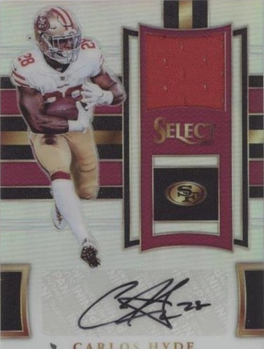 2017 Panini Select Carlos Hyde #MP-HY