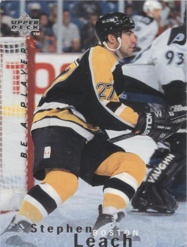 1995-96 Upper Deck Be a Player - Stephen Leach #109