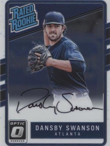 2017 Panini Donruss Optic - Dansby Swanson #RRS-DS