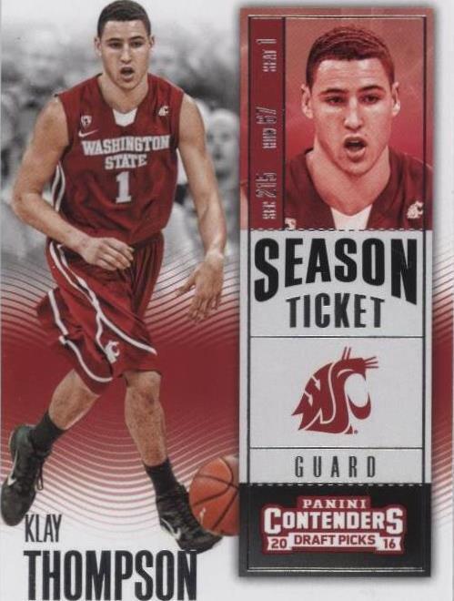 Selecciones del draft Panini Contenders 2016-17 - Klay Thompson #60