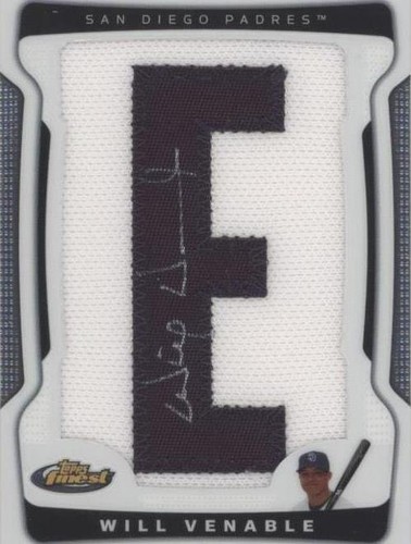 2009 Topps Finest - Will Venable #154