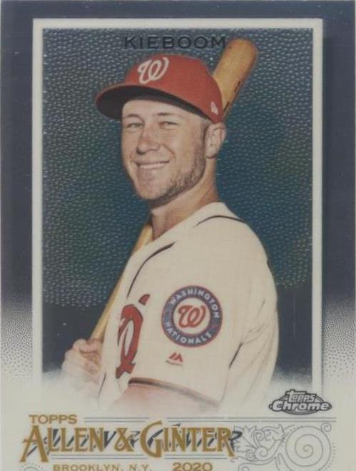 2020 Topps Allen & Ginter Chrome - Carter Kieboom #169