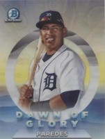 2020 Bowman Chrome - Isaac Paredes #DG-6