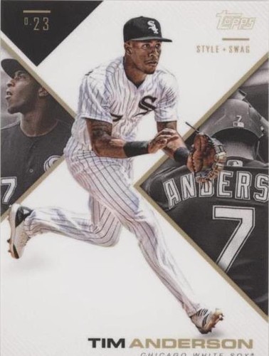 2019 Topps X Tatis Jr. 0.23 - Tim Anderson #0000
