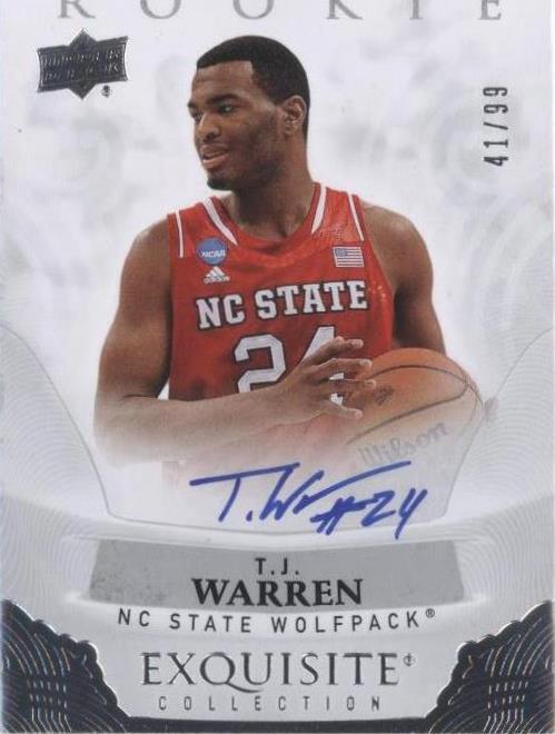 2013-14 Upper Deck Exquisite Collection - T.J. Warren #R-TW