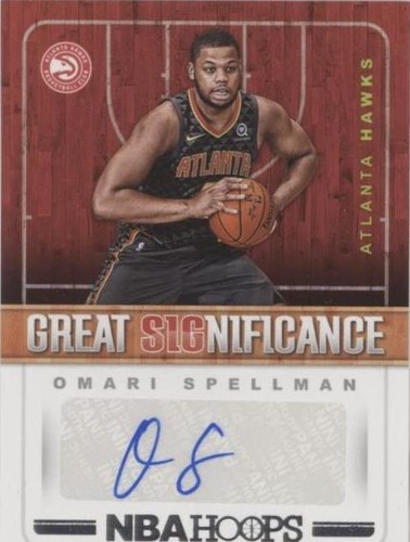 2018-19 Panini NBA Hoops - Omari Spellman #GS-OS