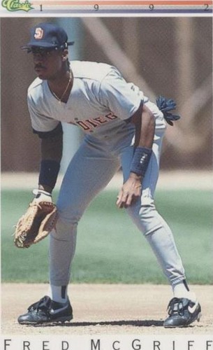 1992 Classic Update White Travel Edition - Fred McGriff #T61