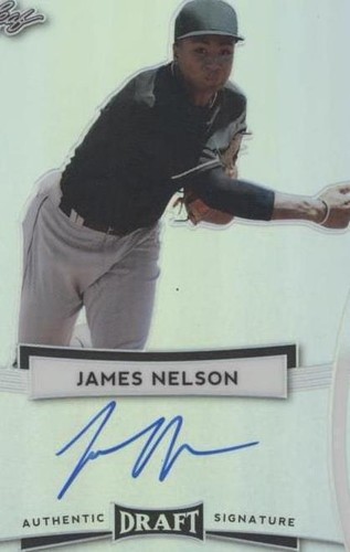 2017 Leaf Metal Draft - James Nelson #BA-JN1