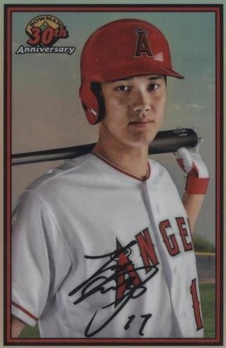 2019 BOWMAN Shohei Ohtani #34 PURPLE Parallel 110/250