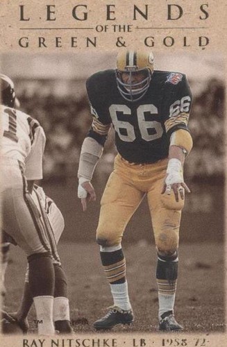 1964 STCC #202 Ray Nitschke Philadelphia Green Bay Packers