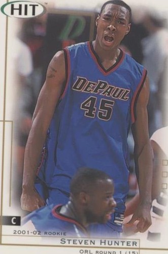2001-02 SAGE Hit - Steven Hunter #15