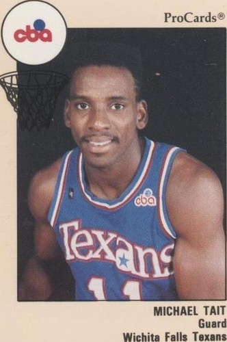1989-90 ProCards CBA - Michael Tait #18