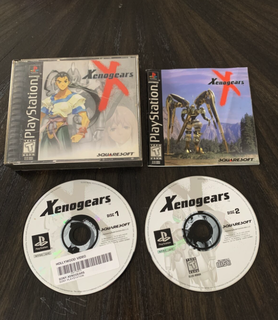 Xenosaga Xenogears PS2 PSX PS1 PlayStation Memory Card Stickers