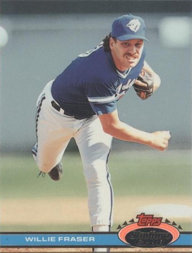 1991 Topps Stadium Club - Willie Fraser #496