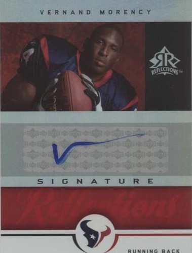 2005 Upper Deck Reflections Vernand Morency #SR-VM