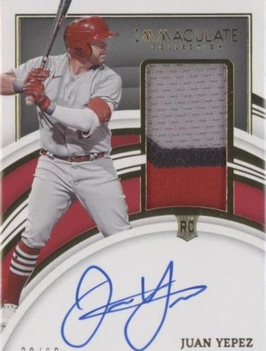 2022 Panini Immaculate Collection - Juan Yepez #161