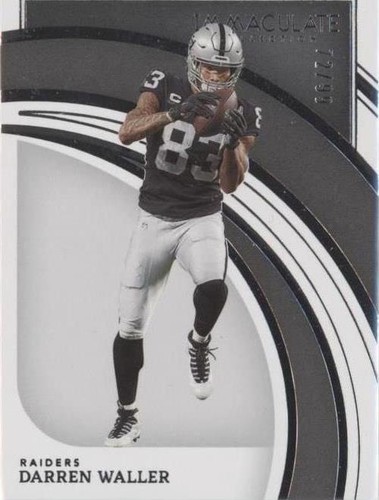 2022 Panini Immaculate Collection Darren Waller #64