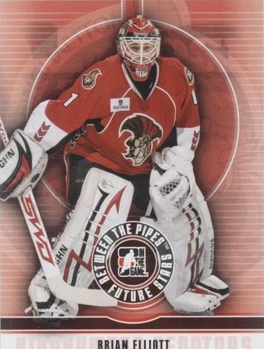 2008-09 In the Game Between the Pipes - Brian Elliott #7