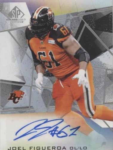 2021 SP Game Used Edition CFL Joel Figueroa #A-JF
