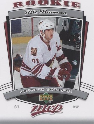 2006-07 Upper Deck MVP - Bill Thomas #324