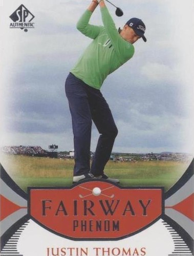 2021 SP Authentic - Justin Thomas #EA-JT