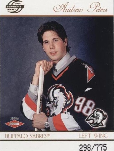 2003-04 Pacific Supreme - Andrew Peters #106