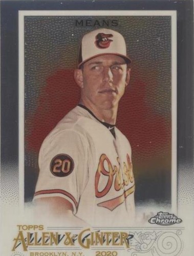 2020 Topps Allen & Ginter Chrome - John Means #277