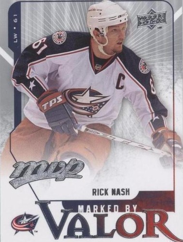2008-09 Upper Deck MVP - Rick Nash #MV13