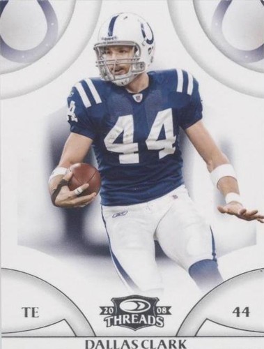 2008 Donruss Threads Dallas Clark #60