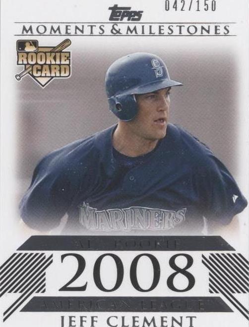 2008 Topps Moments & Milestones - Jeff Clement #159