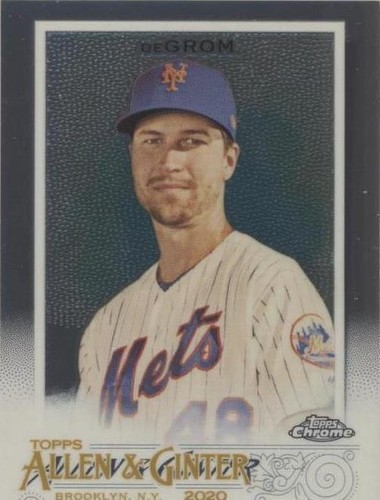2020 Topps Allen & Ginter Chrome - Jacob deGrom #146