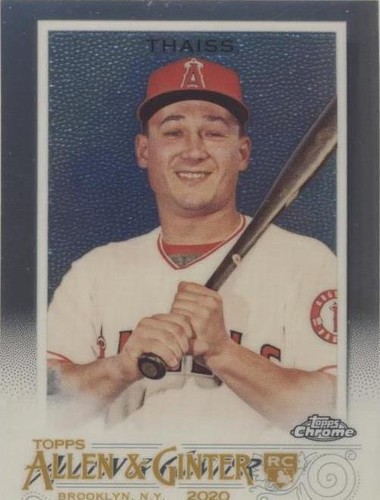 2020 Topps Allen & Ginter Chrome - Matt Thaiss #197