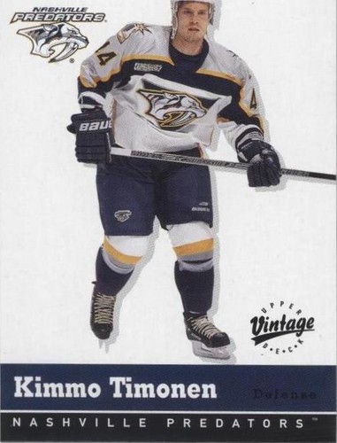 2000-01 Upper Deck Vintage - Kimmo Timonen #206