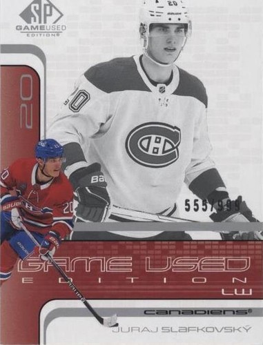 2022-23 Upper Deck SP Game Used - Juraj Slafkovsky #R-43