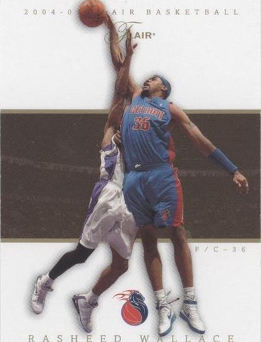 2004-05 Flair - Rasheed Wallace #38
