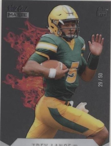 2021 Wild Card MATTE Trey Lance #MRHR-6