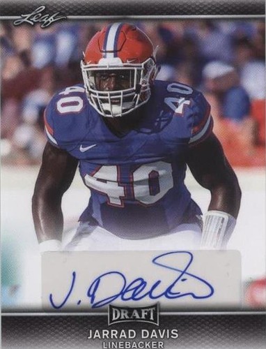 2017 Leaf Draft Jarrad Davis #A-JD2