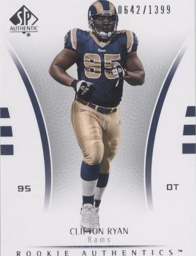 2007 SP Authentic Clifton Ryan #133