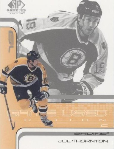 2001-02 SP Game Used Edition - Joe Thornton #3