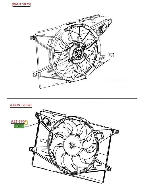 GENUINE FORD FALCON BA BF RESISTOR COOLING FAN eBay