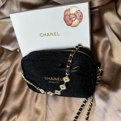 chanel beauty gift mirror white large size 22 x 12 cm with box 363408208878
