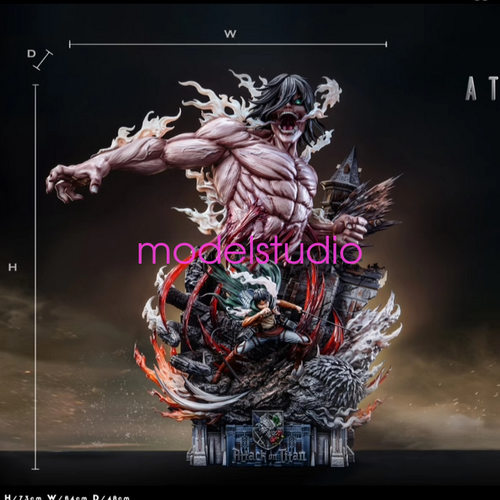Hertz Studio Attack On Titan Eren Jaeger Model PU Pre-order Levi