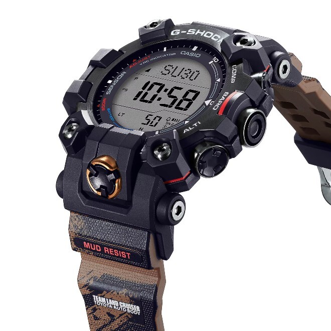Pre-owned Casio Gw-9500tlc-1  G-shock Mudman Land Cruiser Toyota Radio-controlled Solar