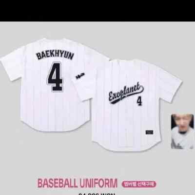 アイドル EXO baseball uniform D.O EXO - EXOcial Club Official MD Goods (A ver. Baseball